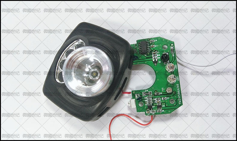 LED強(qiáng)光頭燈PCBA板2