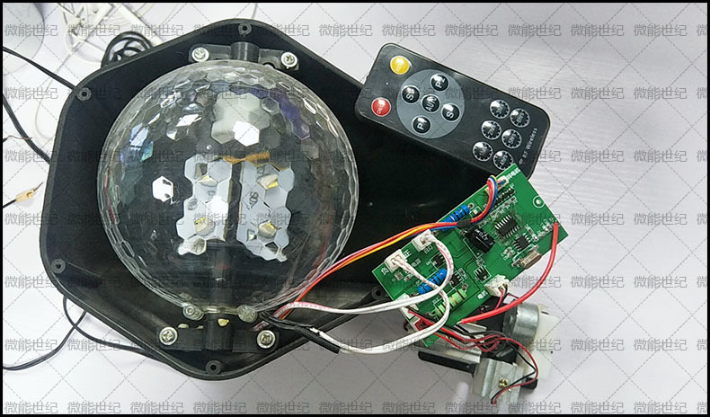 舞臺燈LED遙控魔球燈PCBA板1