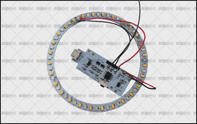 手機主播自拍補光燈燈板pcba3
